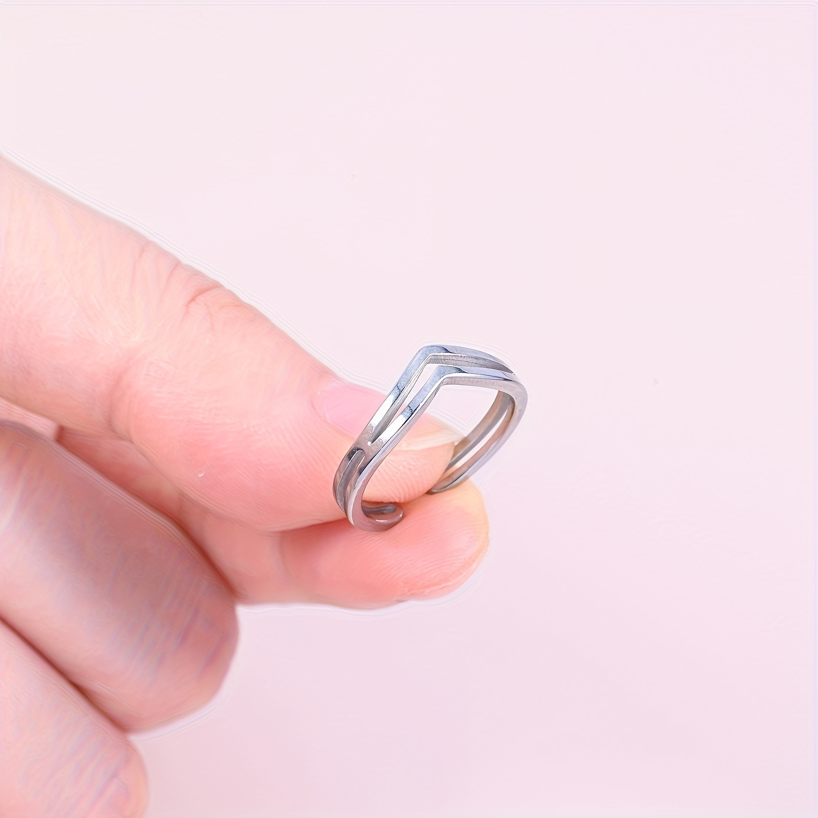 Bague d'orteil en forme de cœur en or 14 carats