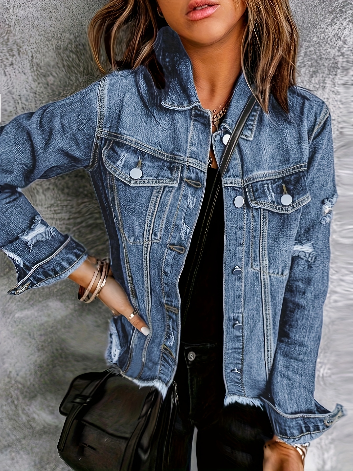 Jeans Lightweight Dressy Jackets Womens Spring Denim Jacket Casual