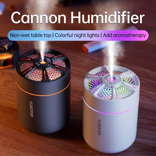 1pc bagong air freshener humidifier, makina ng air freshener na nakakabit sa , nano fine mist hydrating facial steamer, mataas na output ng mist, tahimik na operasyon na , angkop para sa silid ng , silid-tulugan, paaralan, at opisina, baterya