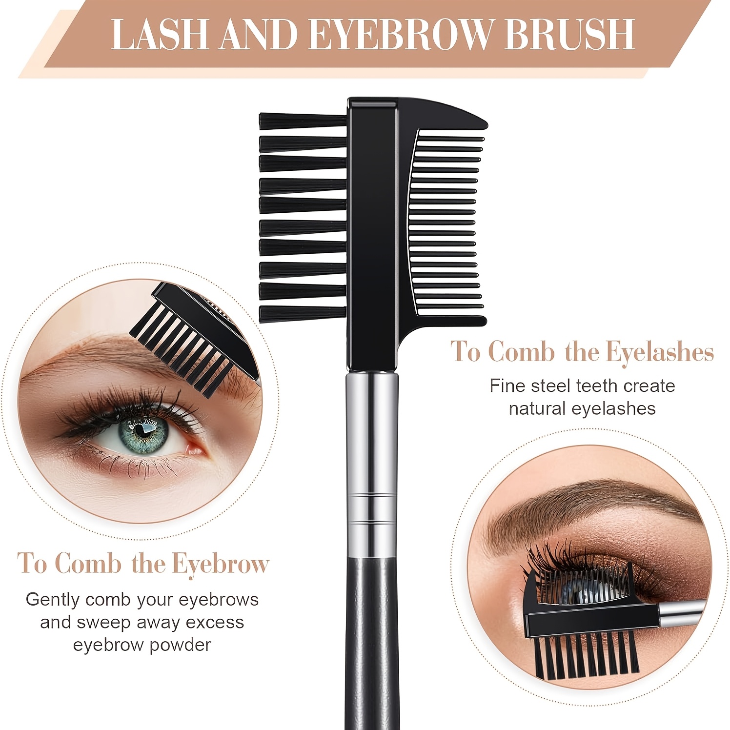21pcs Eyelash Curler and Makeup Tool Set