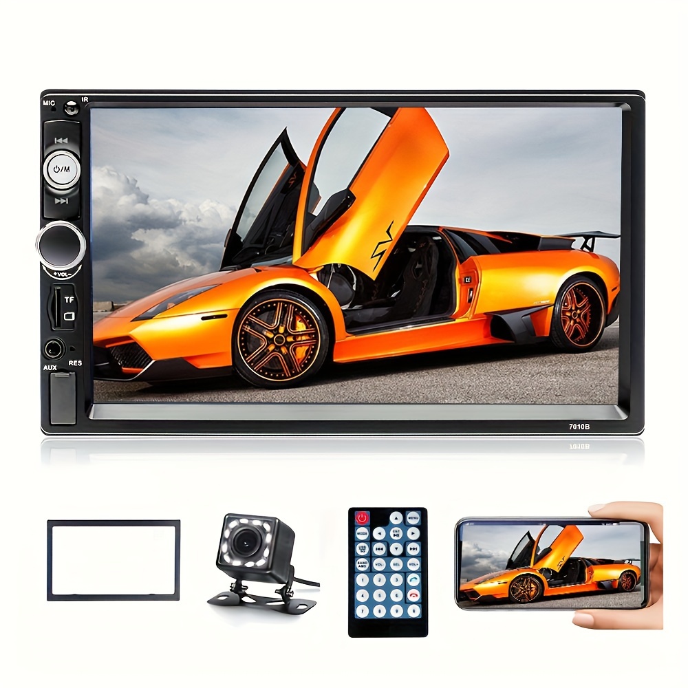  Android 13 Double Din Car Stereo with WiFi GPS Navigation,9.7  Vertical 2.5D Touchscreen Car Radio with iOS/Android Mirror  Link,Bluetooth,FM Radio,Dual USB Input,SWC+ Backup Camera : Electronics