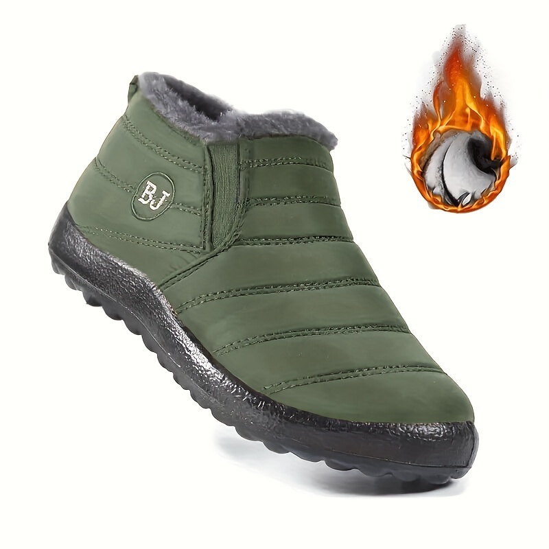 Women's Winter Ankle Boots, Cozy Artificial-Lined Interior