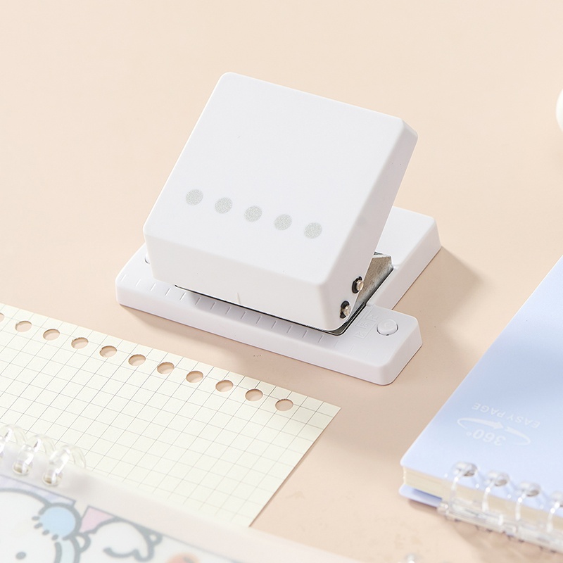 E-shop Lochstab mit 5 Löchern, Loose-Leaf Binder Lochstab, geeignet für A4, A5, B5 und verschiedene Arten von Papier, manuelle Lochwerkzeuge,