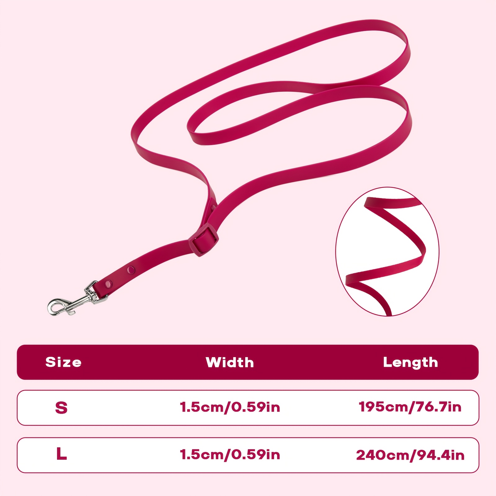 Hands-Free Lead Rope with Multi-Way Usage
