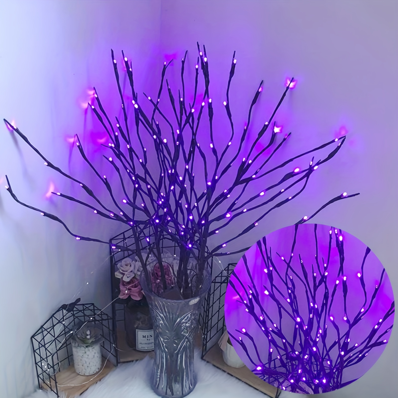 

Led Lighted Decorative Lamp, Battery Powered Lighted Vase Filler, Romantic Decorative Lamp For Vase, Home Interior And Party