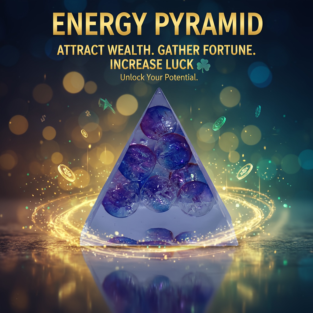 TEMU The Of Wealth | Crystal Chains Scaling Pyramid - Fortunes Step By Step! For Halloween Thanksgiving Christmas Decorations Collectible Figurines