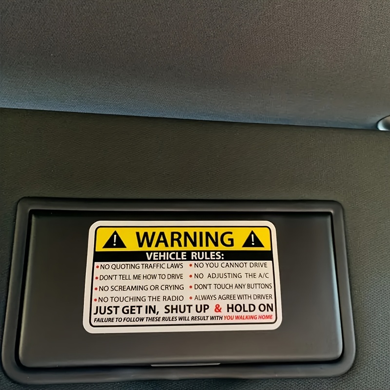 car stickers sold on Temu United States