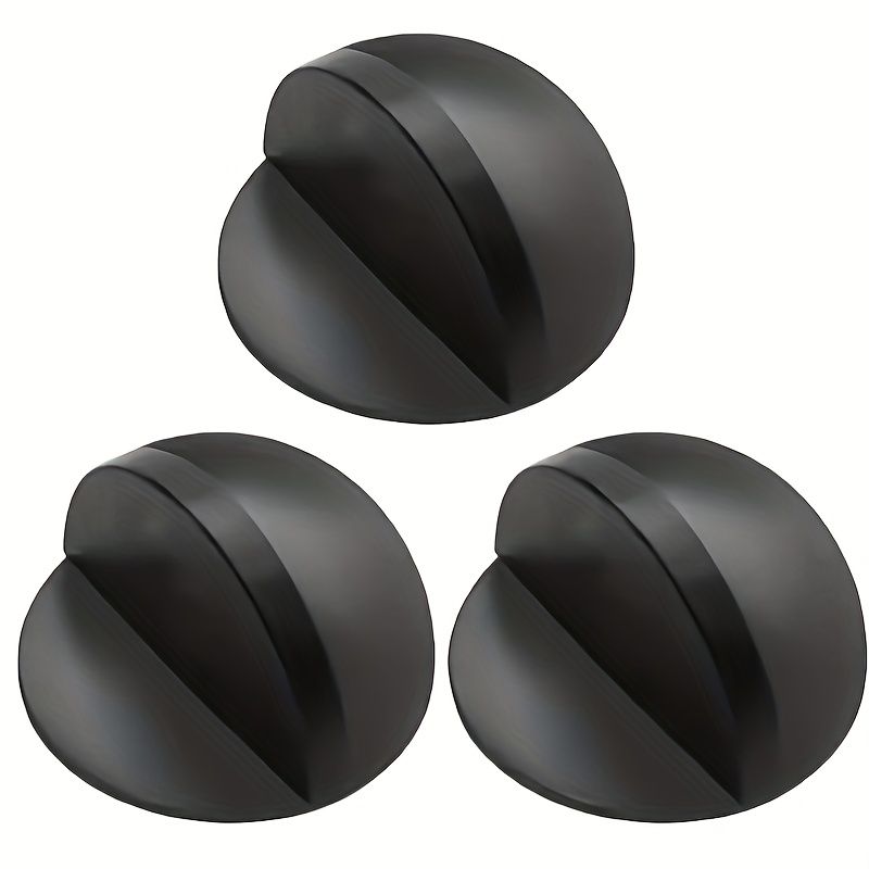 Image of 3pcs Set Of Floor Door Stops: Self-adhesive, Heavy-duty, Non-slip, Wall/door Protector Door Wedges, Suitable For Hard Floors And Glass Doors