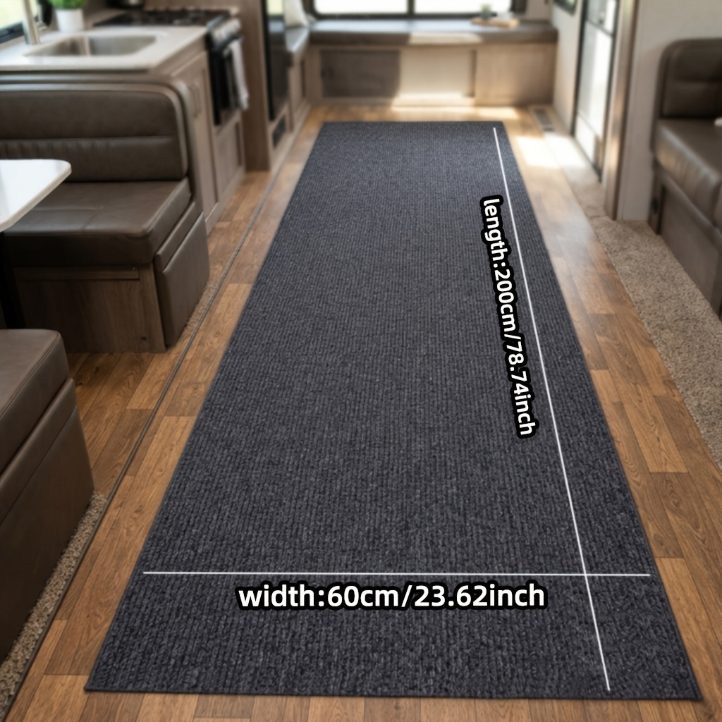 TEMU 1 Roll Zsv Self-adhesive Rv Carpet Suitable For Rvs, Campers, Trailers, Boats & Home Flooring - Peel And Stick Rug With Strong Adhesive Backing,