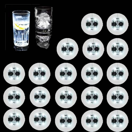 6 12 24 led coaster led sticker lamp led bottle lighter bottle lighting for wine bottles parties bars