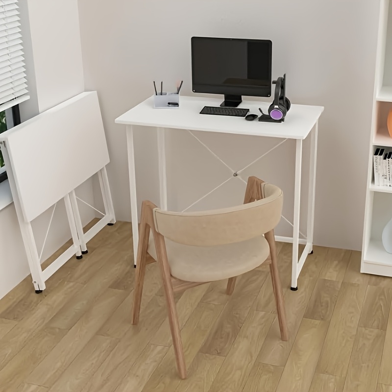 Eleganten pisarniški mizni , zasnovan za zaslone Macbook | Tanek mizni globok, idealen za kompaktna prostora | Dimenzije: 80X45X74Cm