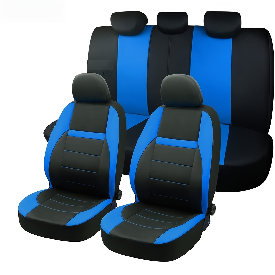 TEMU Fashionable And Car Seat Cover, Breathable And Soft, Universal Size Suitable For Most 5 Seat Models