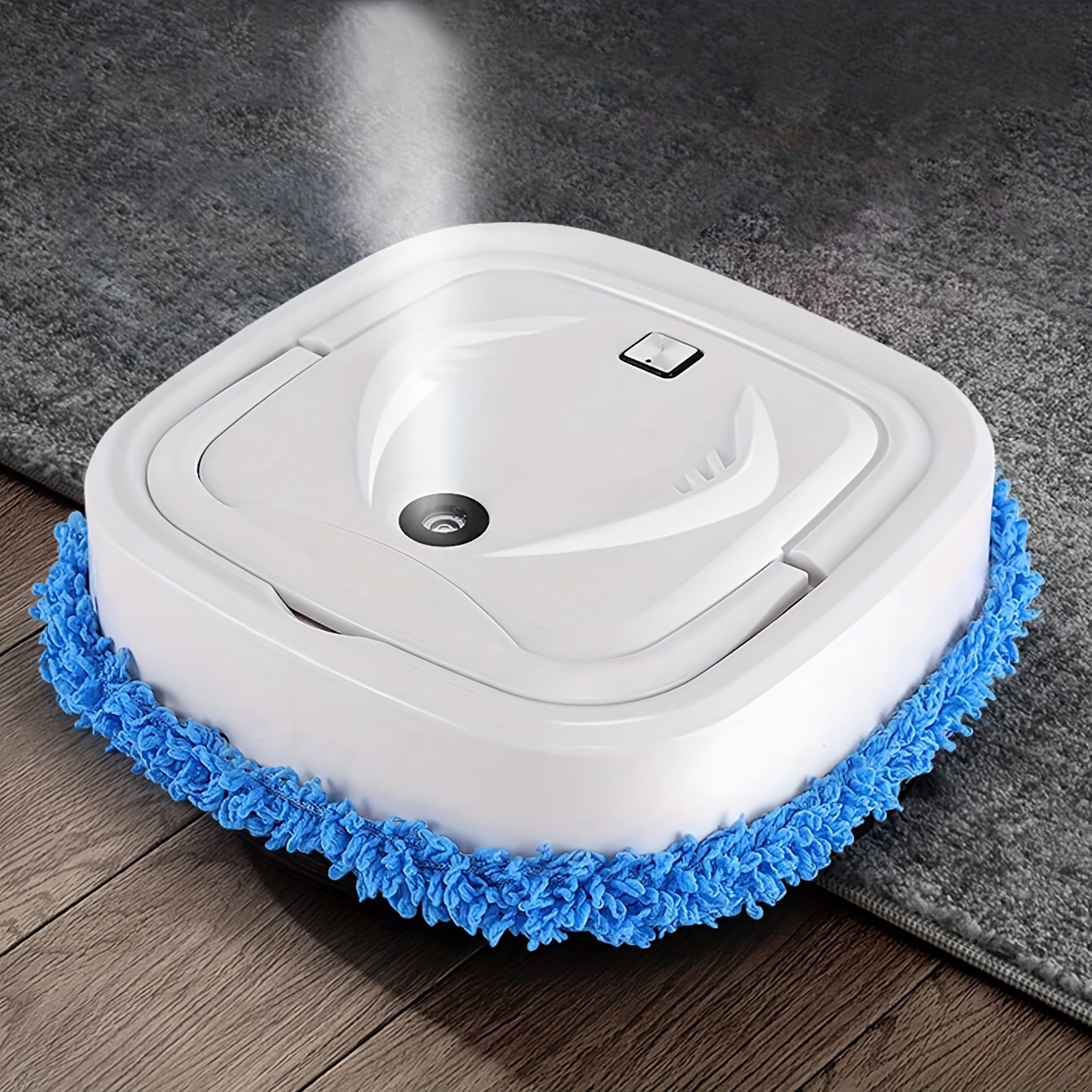 convenient automatic cleaning mop sweeping robot household floor cleaning mop robot rechargeable dry wet humidification spray integrated cleaner details 1