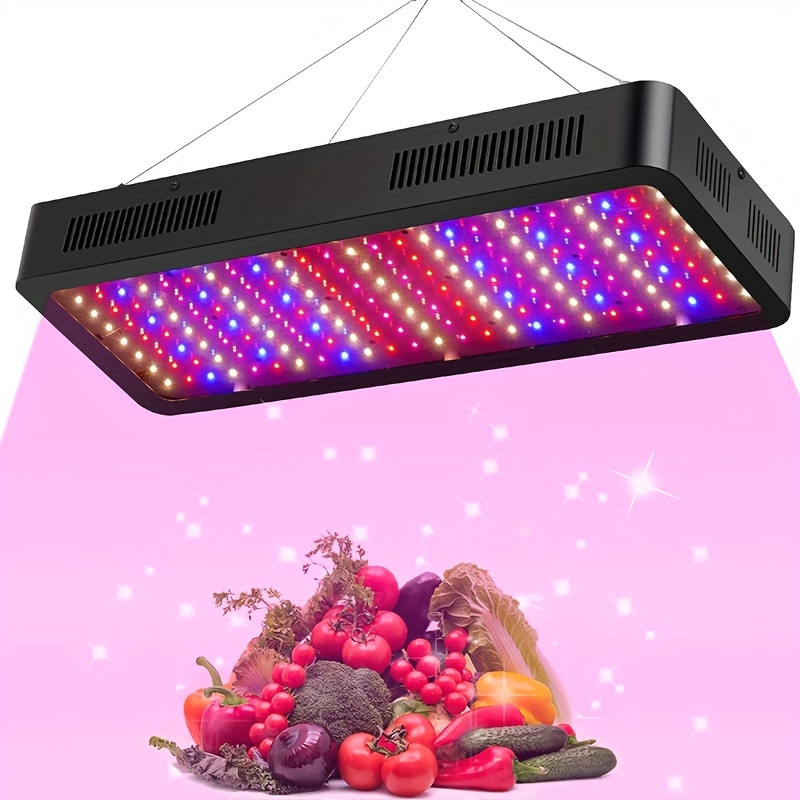 

Led Grow Light, Full Spectrum Plant Light With Daisy Chain, Grow Lights For Indoor Plants Greenhouse Hydroponic Growing Lamps With Veg Bloom Switch Coverage (6x6ft 3000w)