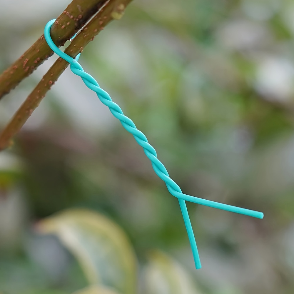 100 bucăți x 10 cm legături de grădină colorate, legături reutilizabile pentru plante cățărătoare