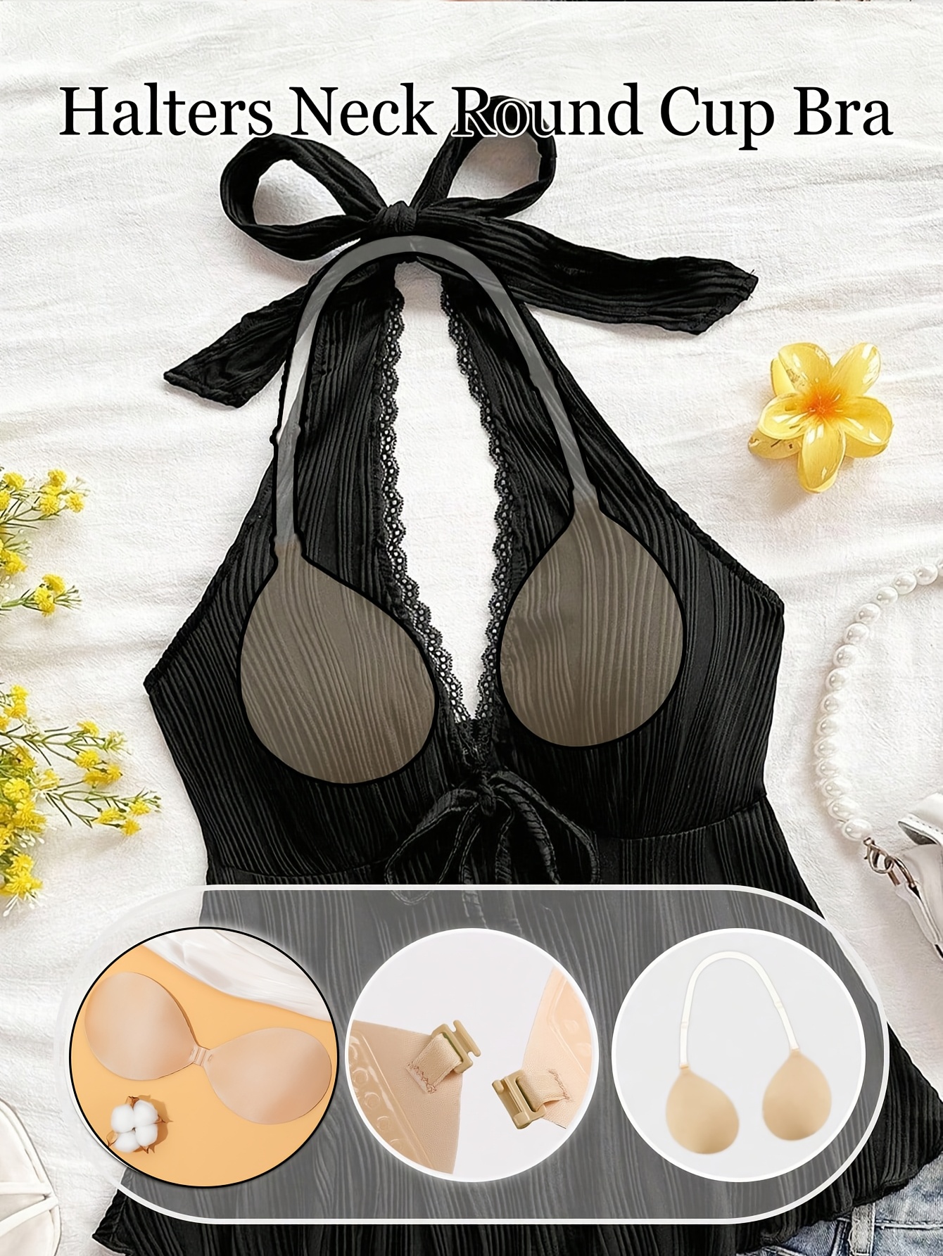 slim fit dress slacks Sexy Shimmer Rhinestone Faux Leather Halter Bra main image 0