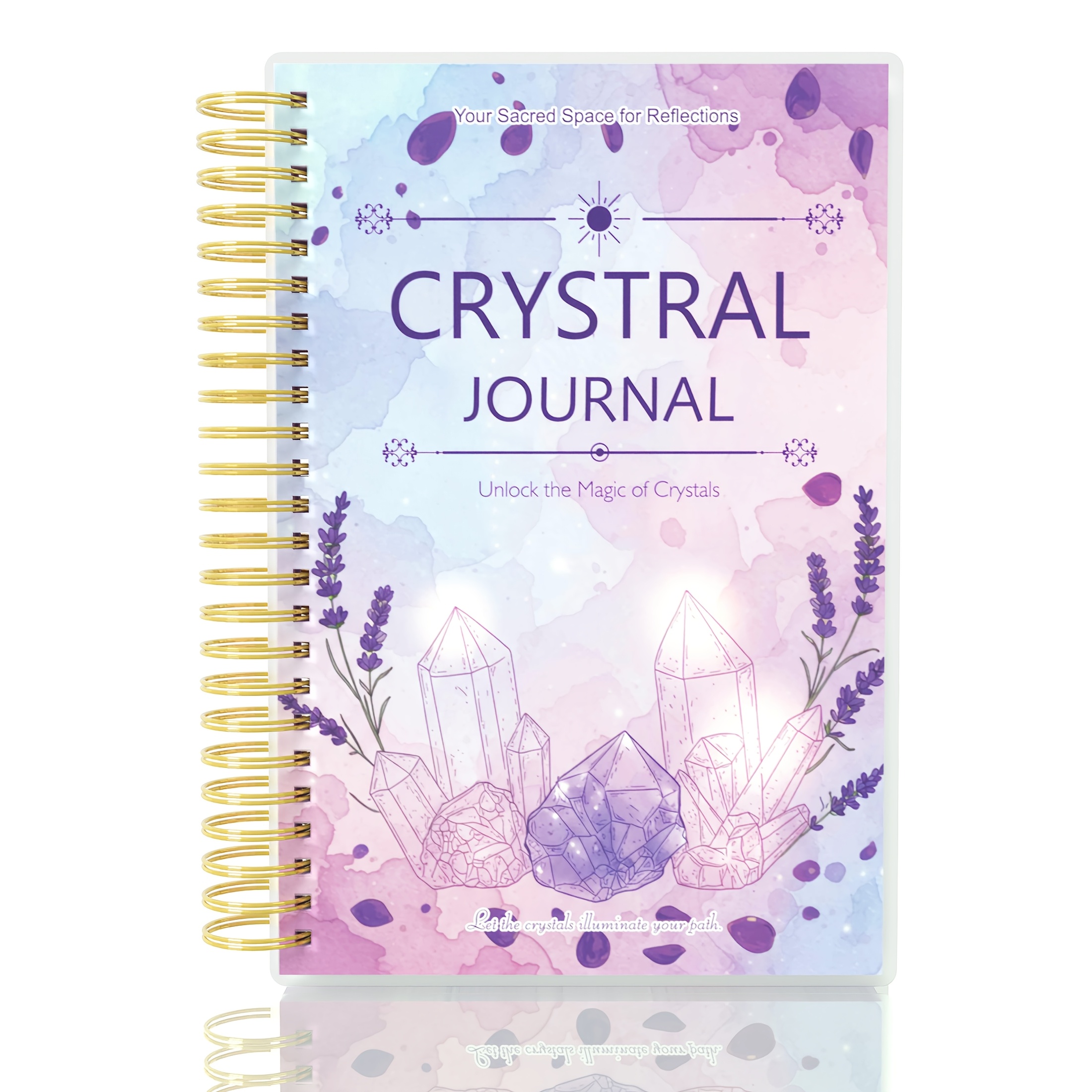 TEMU Annuaire et Journal de : Un Guide et un Cahier d'Exercices pour Cataloguer Vos , Propriétés, Purification et Signification Personnelle. Idéal
