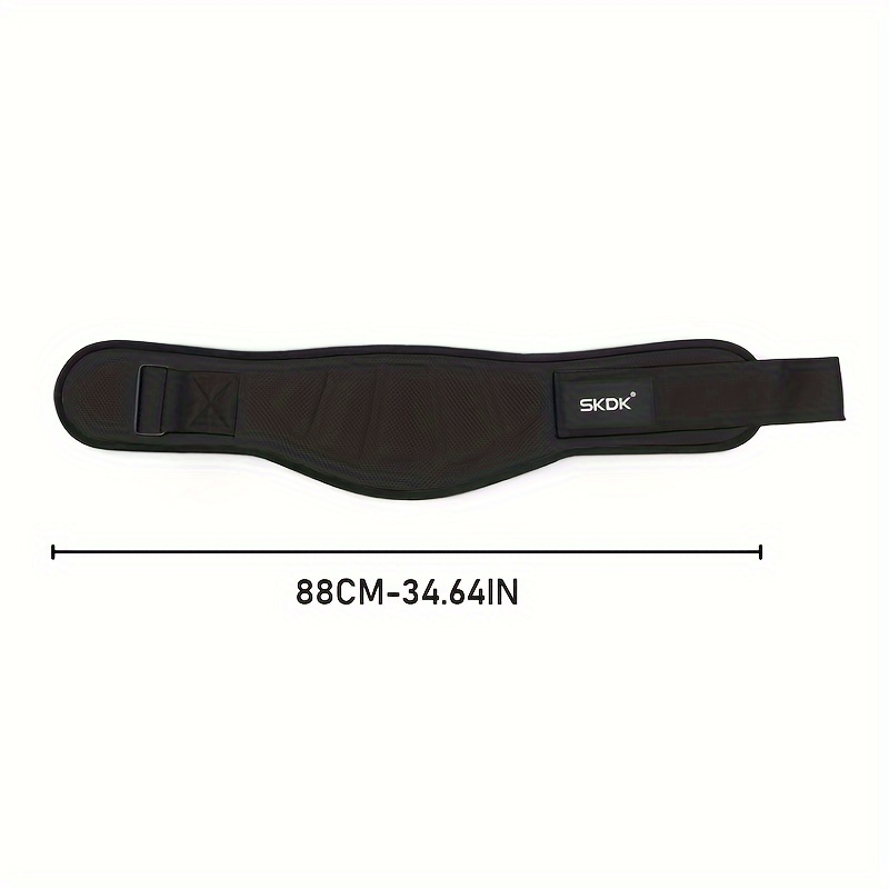 Image of 1pc Skdk Weight Lifting Belt For Fitness, Weight Lifting Deadlift Training Belt Support For Men And Women.