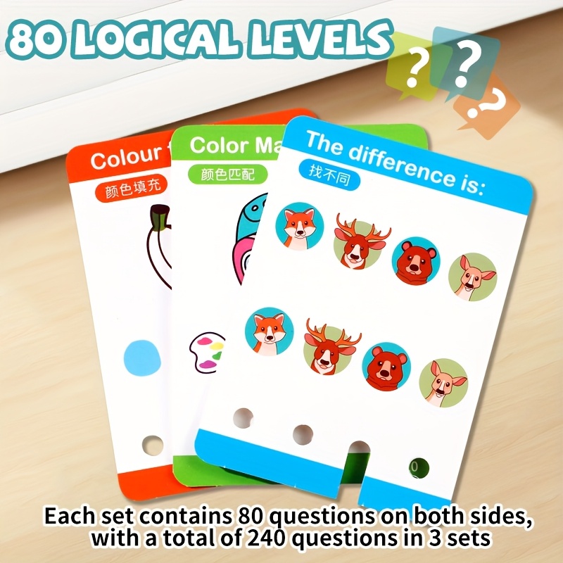 Logical Key Toy Learning Game for Boys and Girls, 3 Styles Available