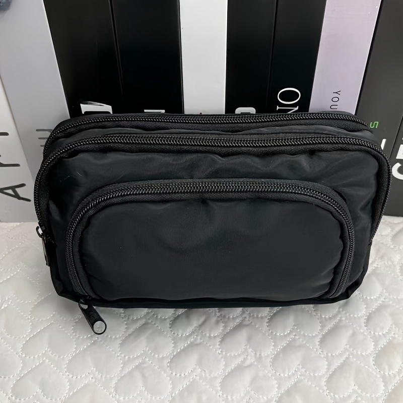 Astuccio In Tessuto A Coste Grande Capacità - Portapenne Per Scuola, Ufficio O Trucco - Foto 10