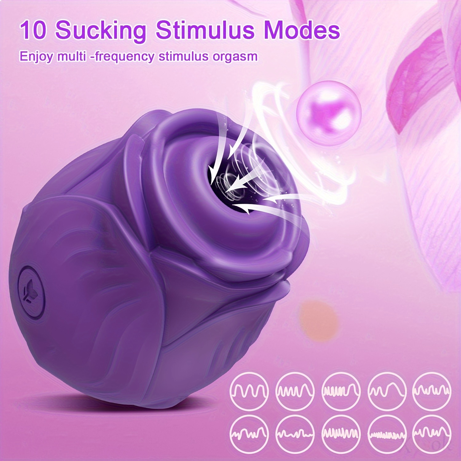 the rose vibrating toy Got the 'Rose Toy?' Here's How to Use It Like a Pro main image 1