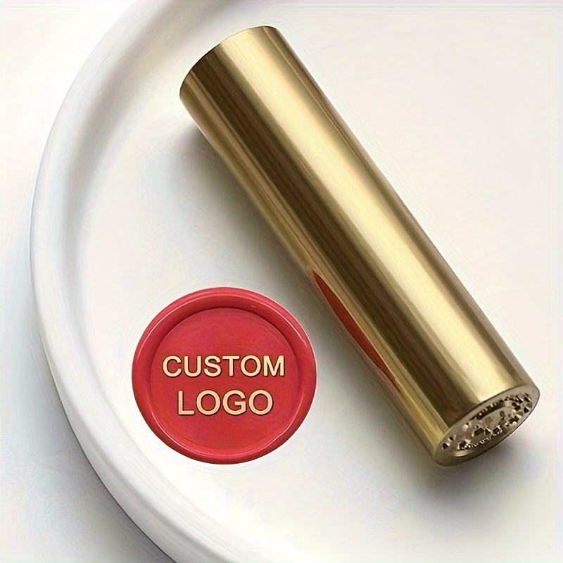 

Custom Bronze Wax Stamps, 15mm Mini Seal, Envelope Invitation Wedding Embellishment Decoration, Personalized Stamp