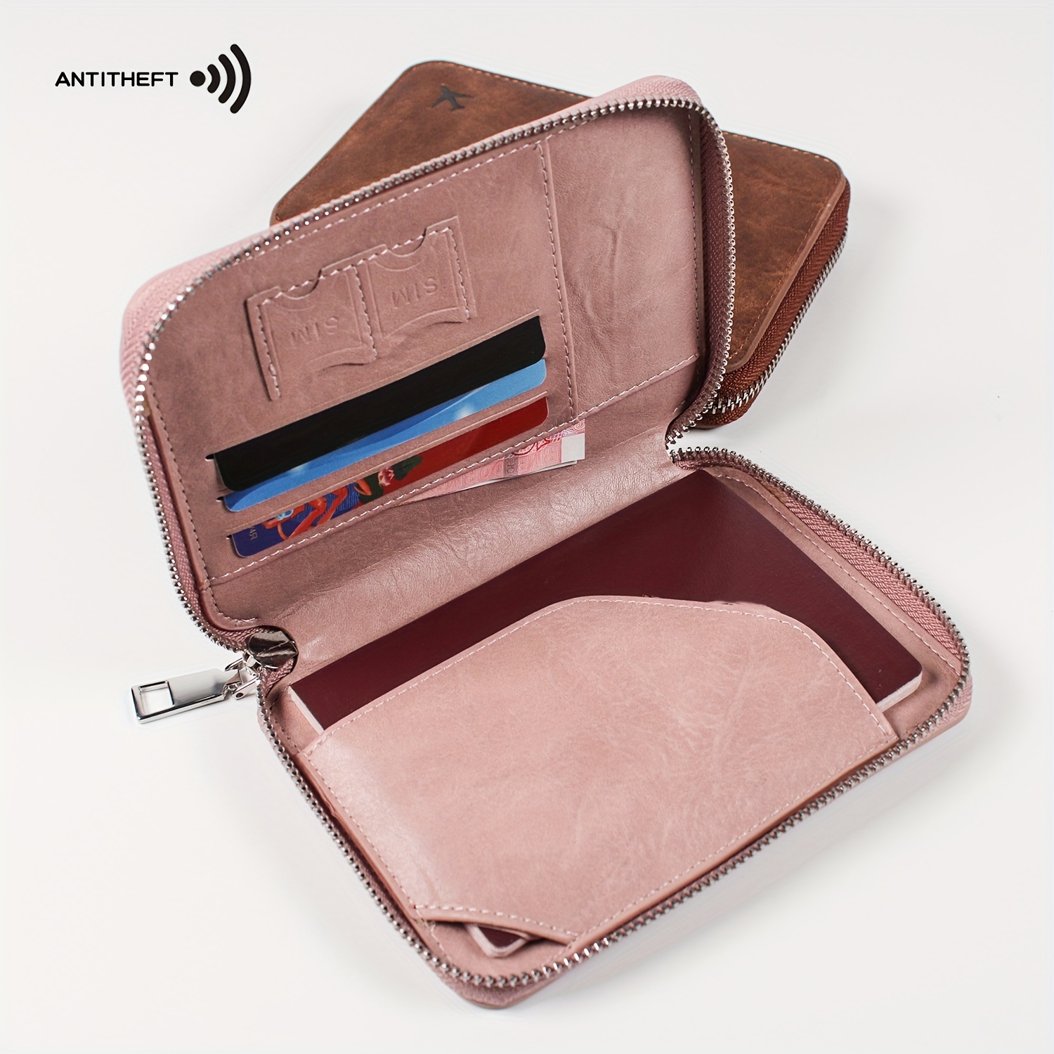 Anti theft passport bag best sale