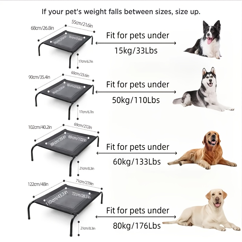 TEMU 1 Large Dog Bed, Dog Bed, Cat Bed, Dog Bed, Cat Bed, Cat Sofa, Dog Sofa, Bed Surface All Year Round, Removable, Washable, Sturdy,