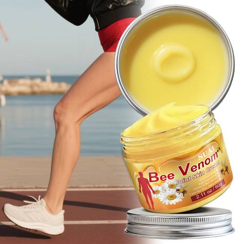 extra strong bee joint skin care cream moisturizing massage cream hydrates and moisturizes long lasting joint quickly absorbs body massage and care for hands feet knees and waist joints skin 60g