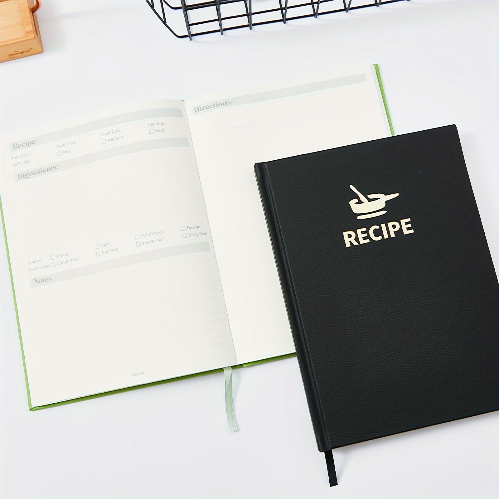 

- Blank For Recipes, -to- , For