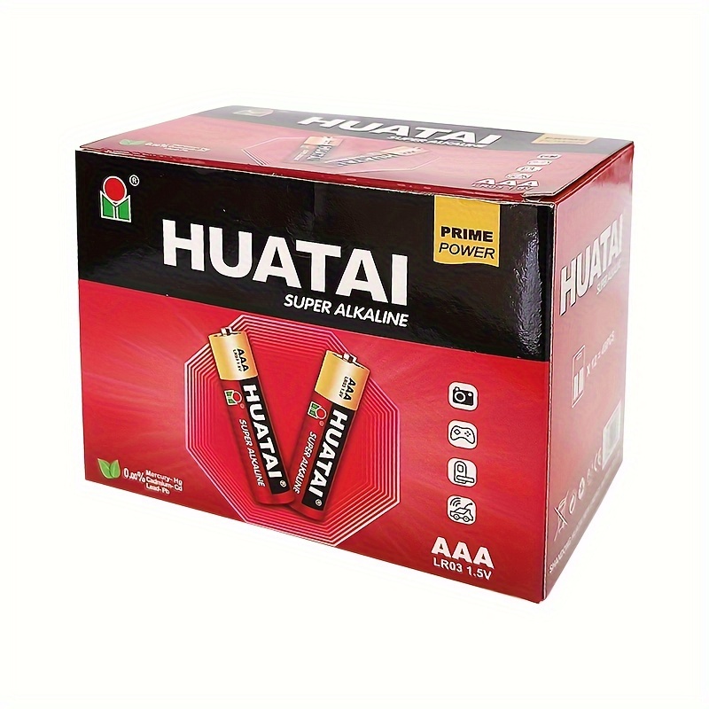 Huatai Disposable Alkaline Dry Battery Led Light Toy Mp3 Temu