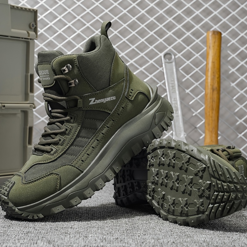 Autumn High-Top Oversized Sports Hiking Boots