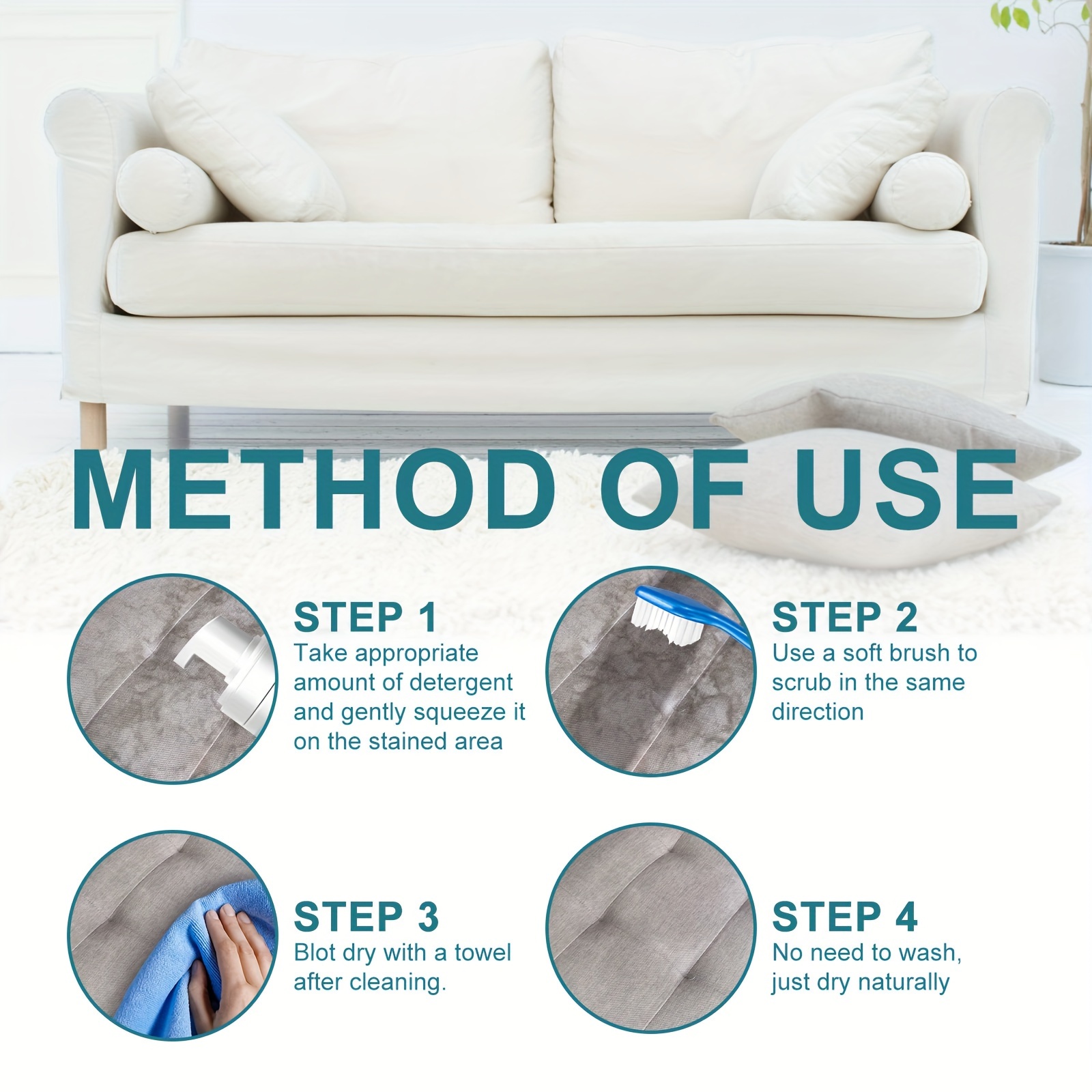 Stains How To Clean Foam Couch Cushions Fabric Sofa Cleaning Foam Cushions Fabric Sofa Cleaning Tablets main image 1