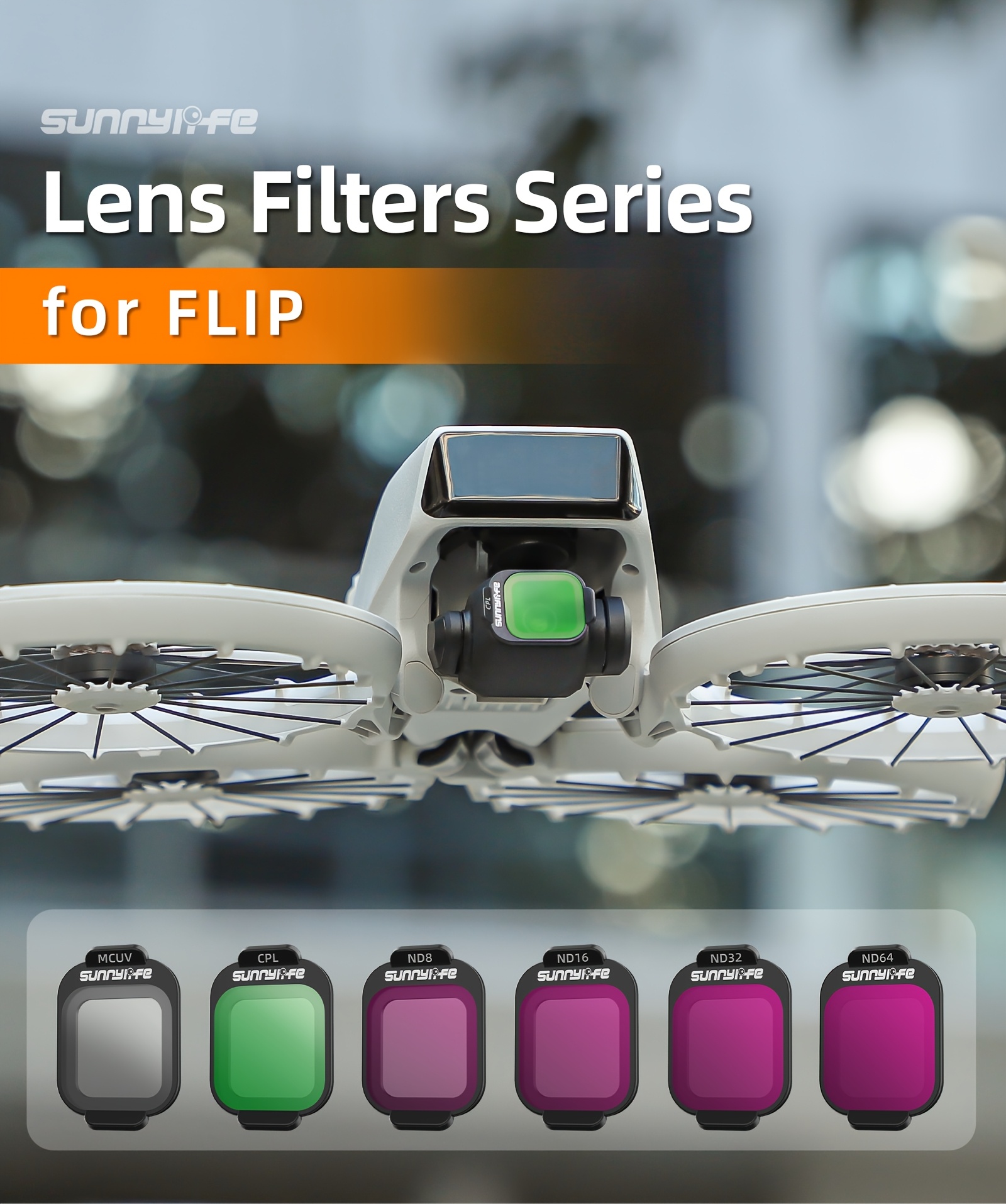 nd uv cpl filter set for dji flip accessories nd16 nd32 nd64 nd128 cpl uv   lens filters set multi coated hd optical glass 6pcs details 0