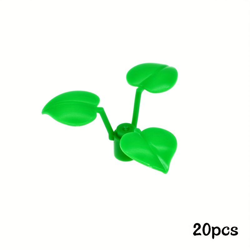 Colorful Leaf Shaped Building Blocks for Educational Play