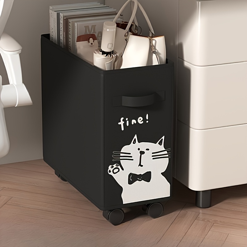 Under-desk Rolling Storage Cart - Essential For Organization, Perfect Gift For Mother's Day, Father's Day, And More