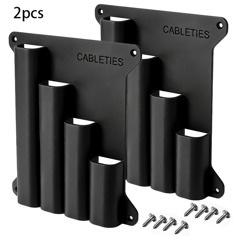 TEMU 2pcs Magnetic Zip Tie Holder For Toolbox Garage Workshop | Cable Tie Storage Rack