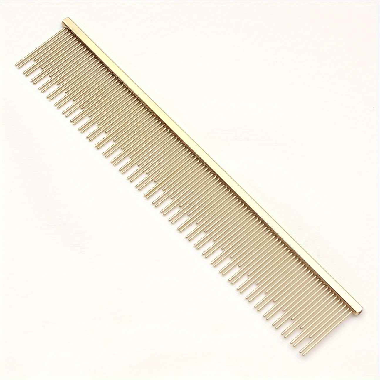 TEMU Dog Grooming Comb - Pet Stainless Steel Cat Grooming Brush, Special Colorful Design (c7815), Sleek Brush, Sturdy Construction,