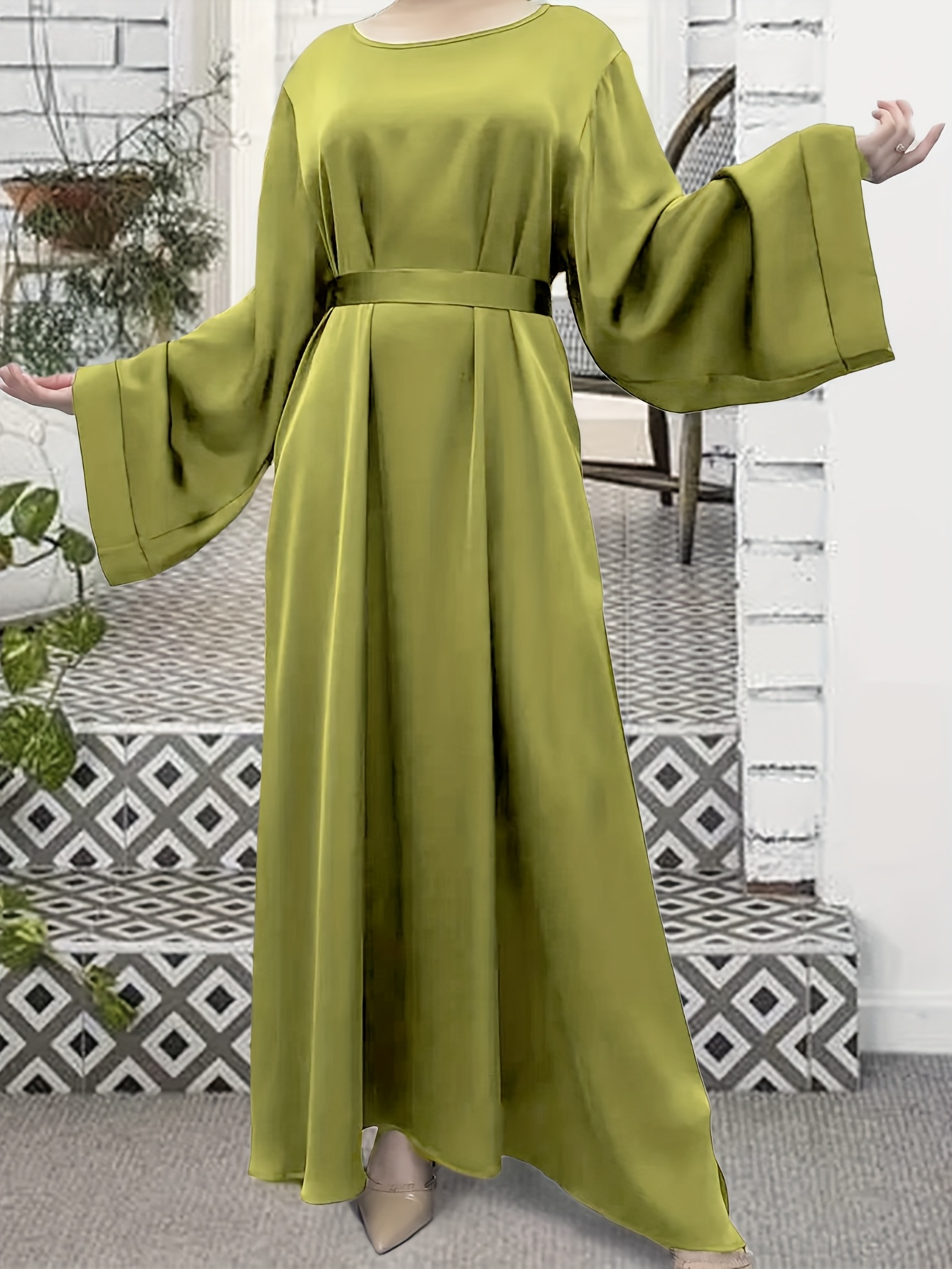 knee length dresses for ladies Pure Silk Midi Dresses Long Sleeve Button Down Silk Shirt Dress