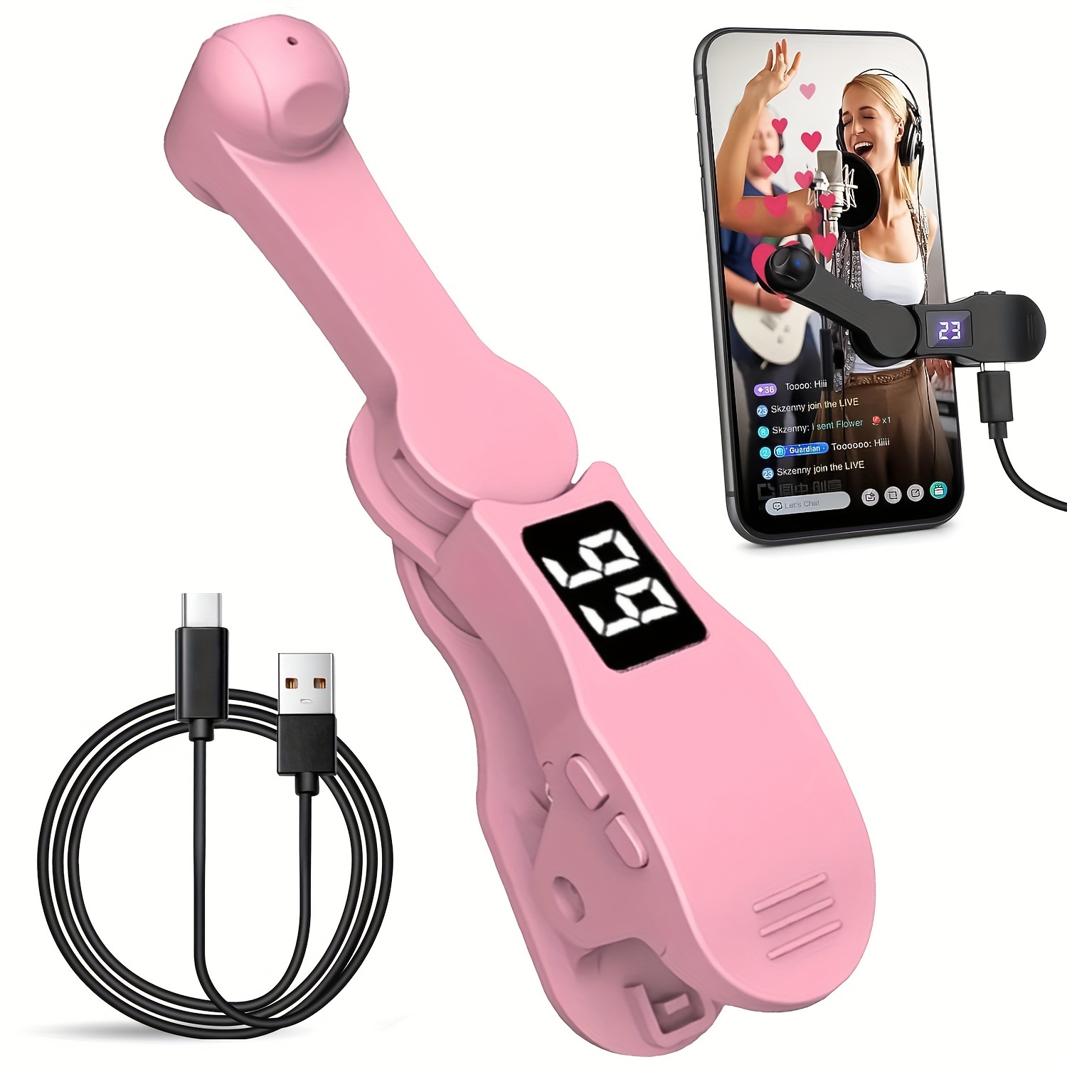 

For Phone, Screen Device Automatic Ios, Simulated Finger Continuous Clicking, Adjustable Physical Clicker, Suitable For Games, Live Broadcasts , Tasks