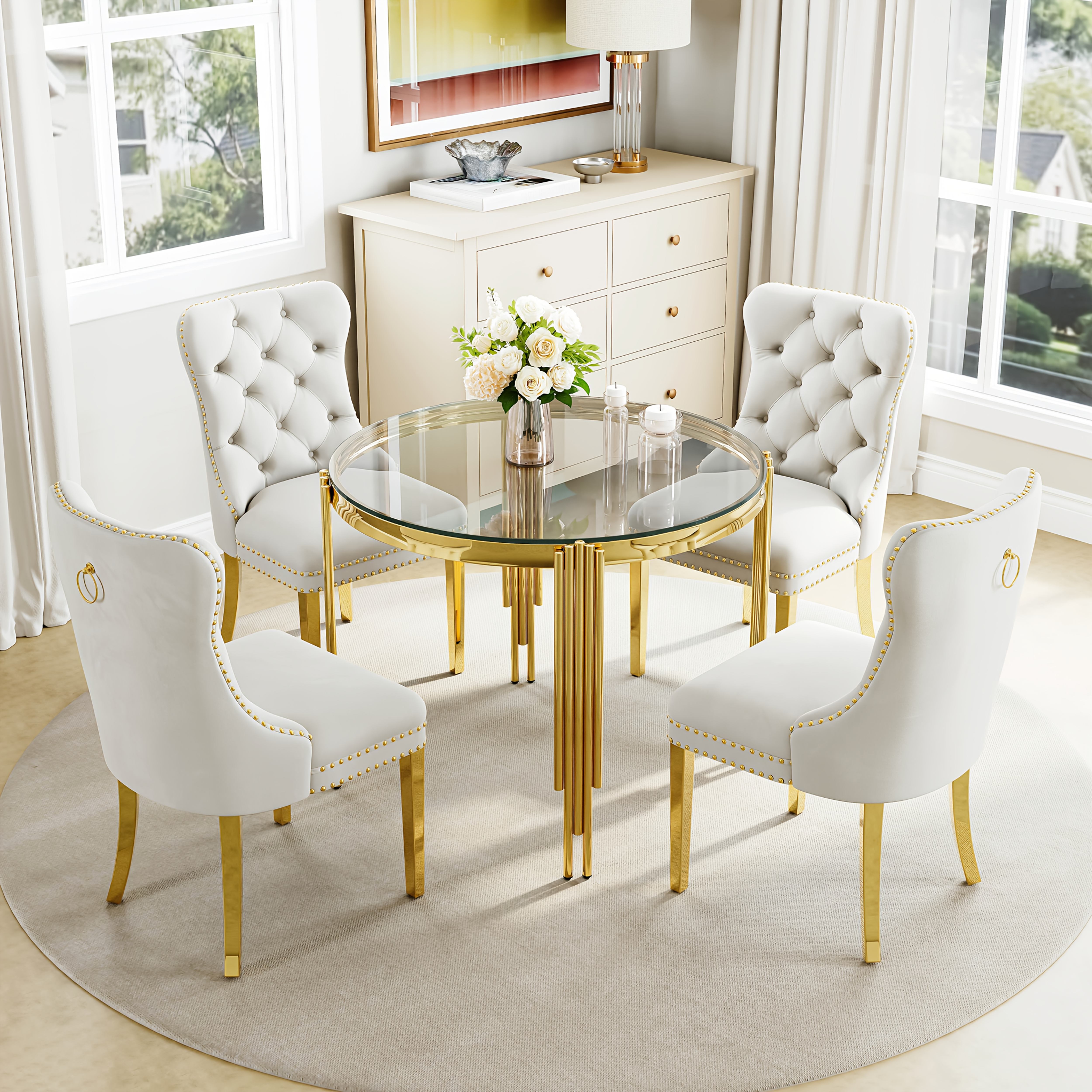 dining table set with chairs sold on Temu United States