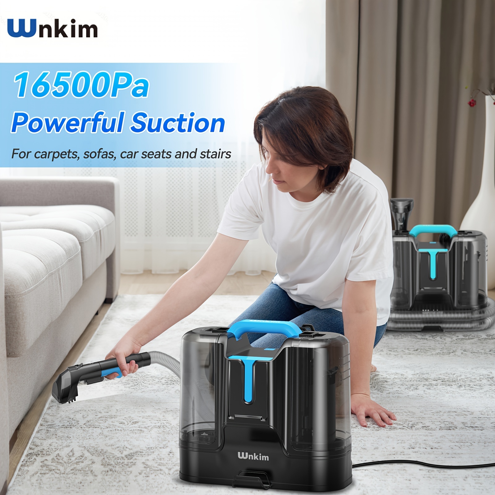 

Carpet , 16500pa Carpet & Upholstery , Portable Suction For Carpets, Couches, Car And , -cleaning