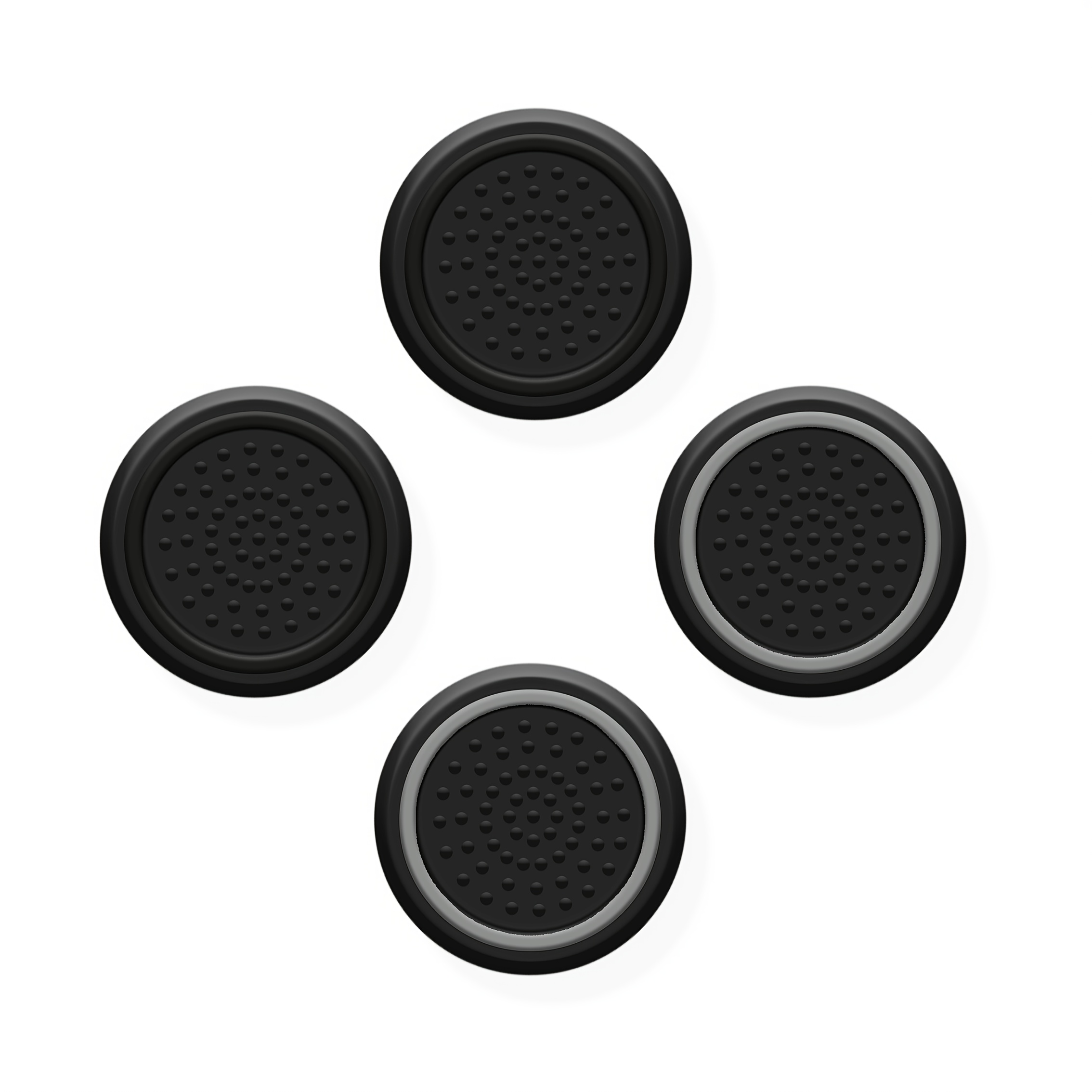 TEMU 4-pack Joystick Caps And Protective Covers For , Ps5, And Switch - Button Anti-slip Design With A Simple And Stylish Aesthetic