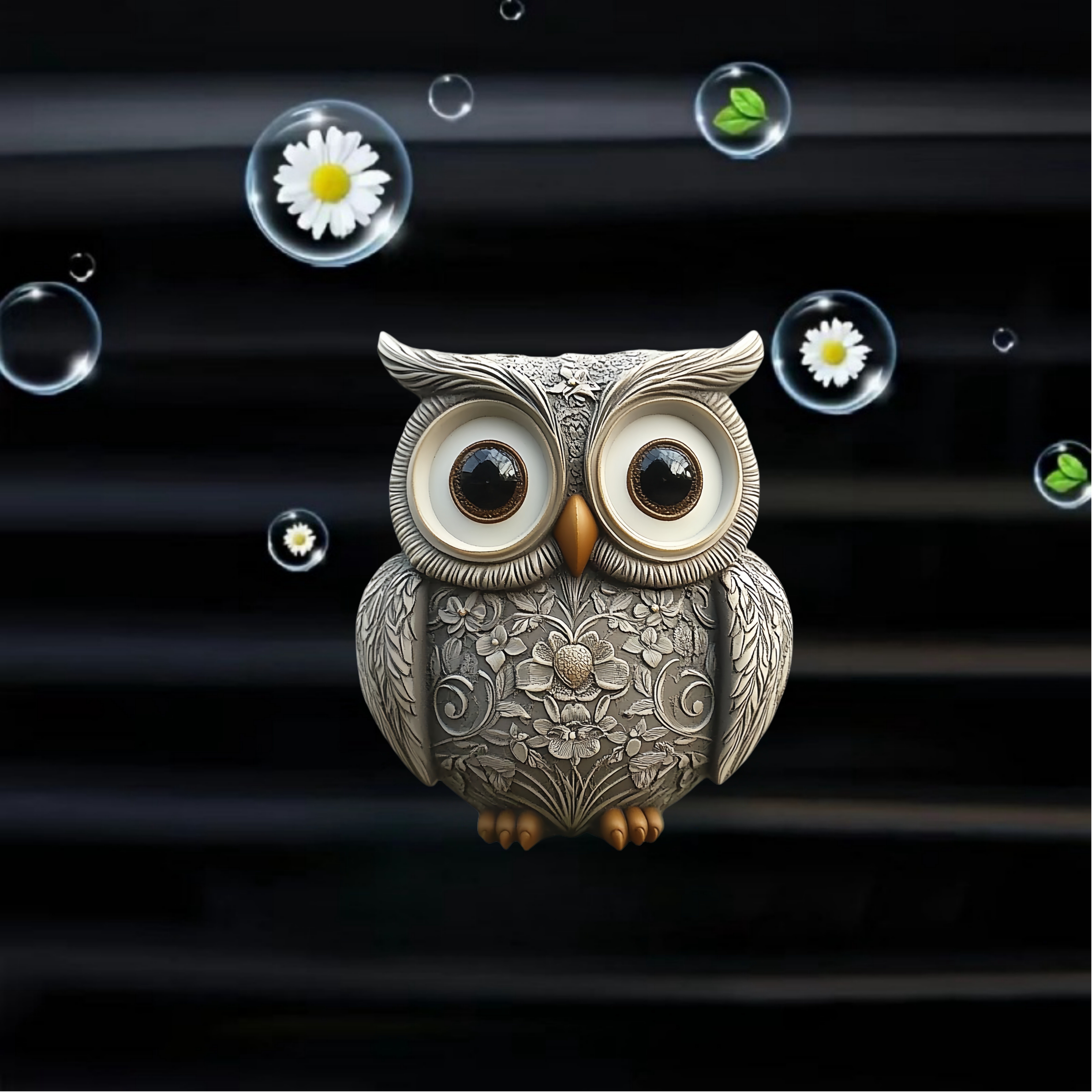 

1pc Owl Pattern, Car Air Conditioner Vent , 2d , Car Vent Decoration , Car Air Freshener, Car