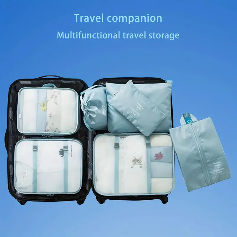 Travel Storage Bags Set Toiletries Cosmetics Storage Bag - Temu
