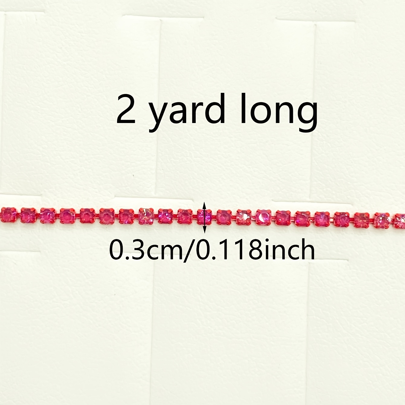 Rhinestone Chain for Hand Sewing Clothing Additions