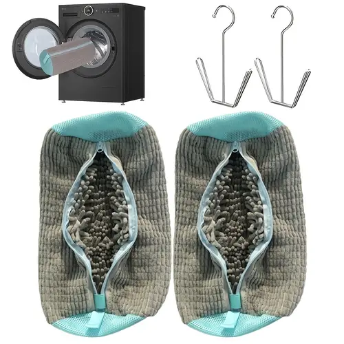 Wash Rack shoe washing bag sold on Temu United States
