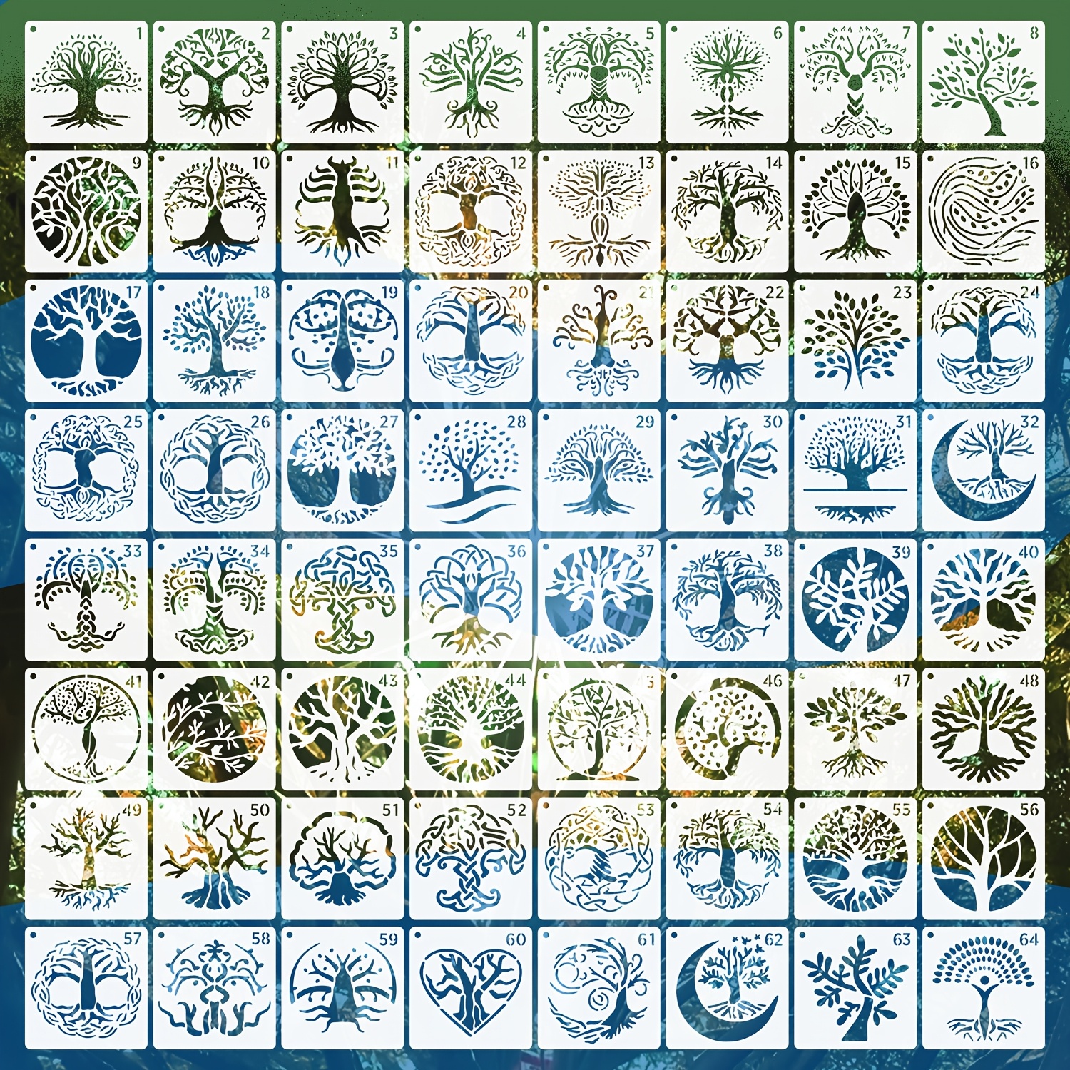 stencils sold on Temu United States