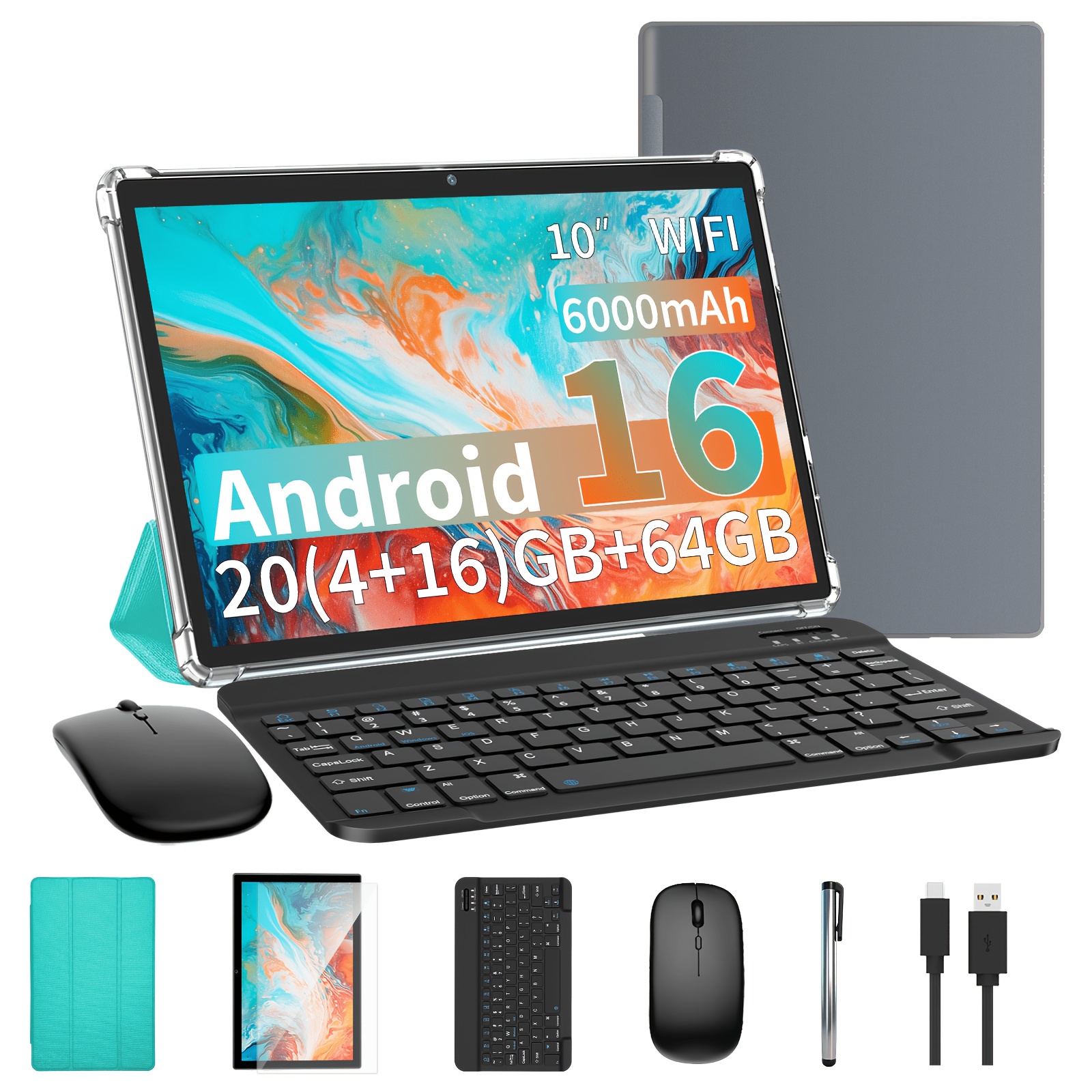Nova Tablet Android 16 de 10.1 polegadas 8