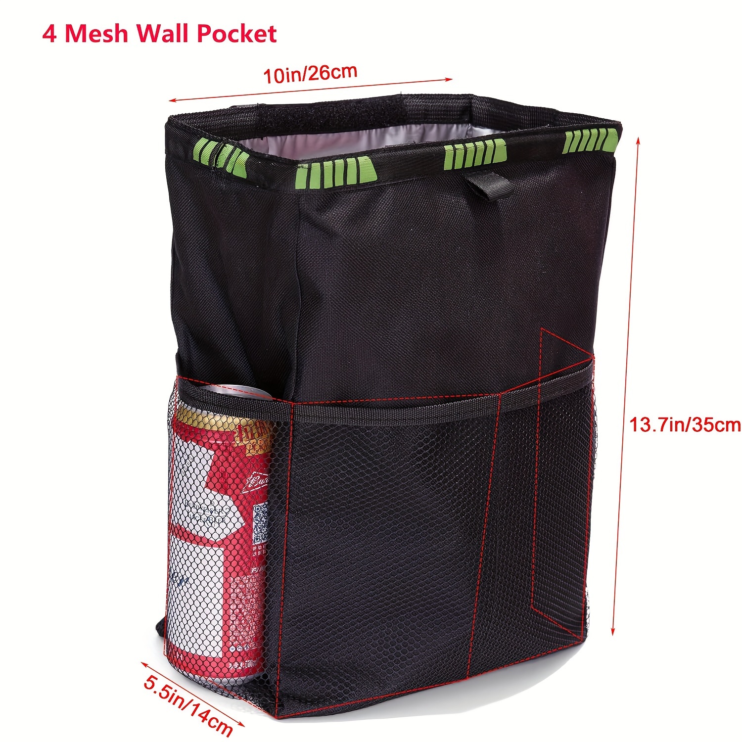 gallon large capacity car trash leakproof oxford garbage